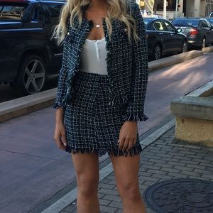 Lulus Tweed Jacket & skirt set